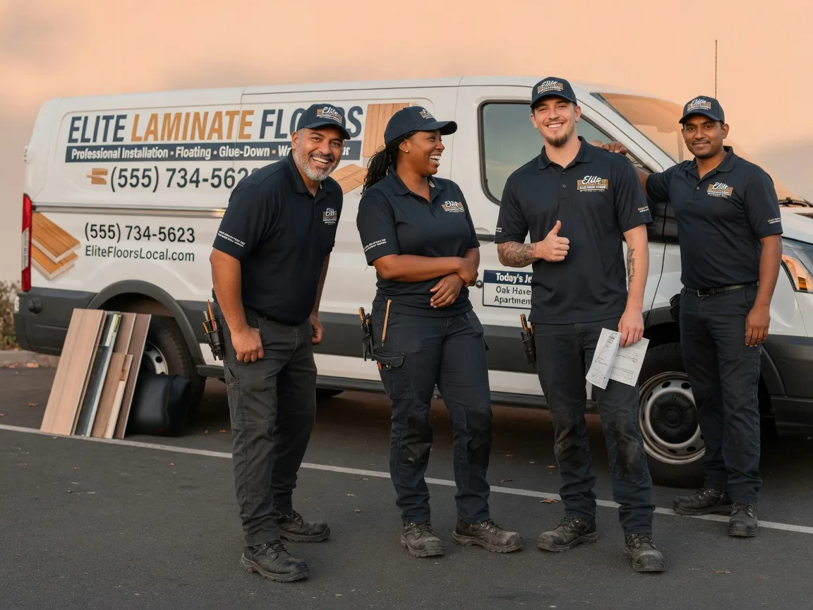 Laminate flooring installation company in Vernon, MI